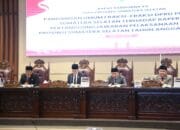 Fraksi-Fraksi DPRD Sumsel  Beri Masukan atas Pengelolaan APBD 2024
