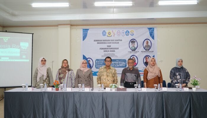 Eksistensi Bahasa dan Kearifan Lokal di Era Digital: FKIP Universitas Tridinanti Angkat Suara Lewat Seminar Nasional