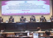 DPRD Sumsel Rapat Paripurna XVIIISahkan Raperda Perubahan APBD TA-2025