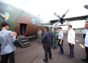 Pemprov Sumsel Kembali Salurkan Bantuan 15 Ton Logistik untuk Korban Bencana Sumbar lewat Jalur Udara