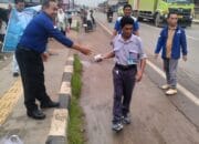 PWI Banyuasin Gelar Jumat Berkah Kedua, Tak Hanya Berbagi Nasi Bungkus